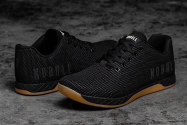 Nobull Superfabric Women's Trainers Black | Australia (CA4956)